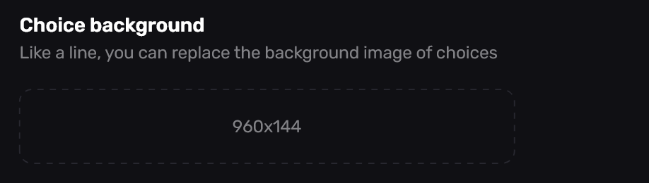 Choice background